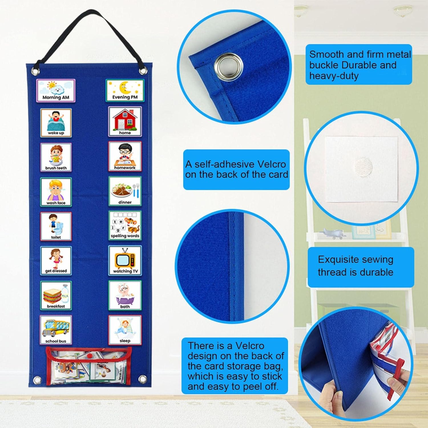 Kids Visual Schedule Calendar Chart - Image 8