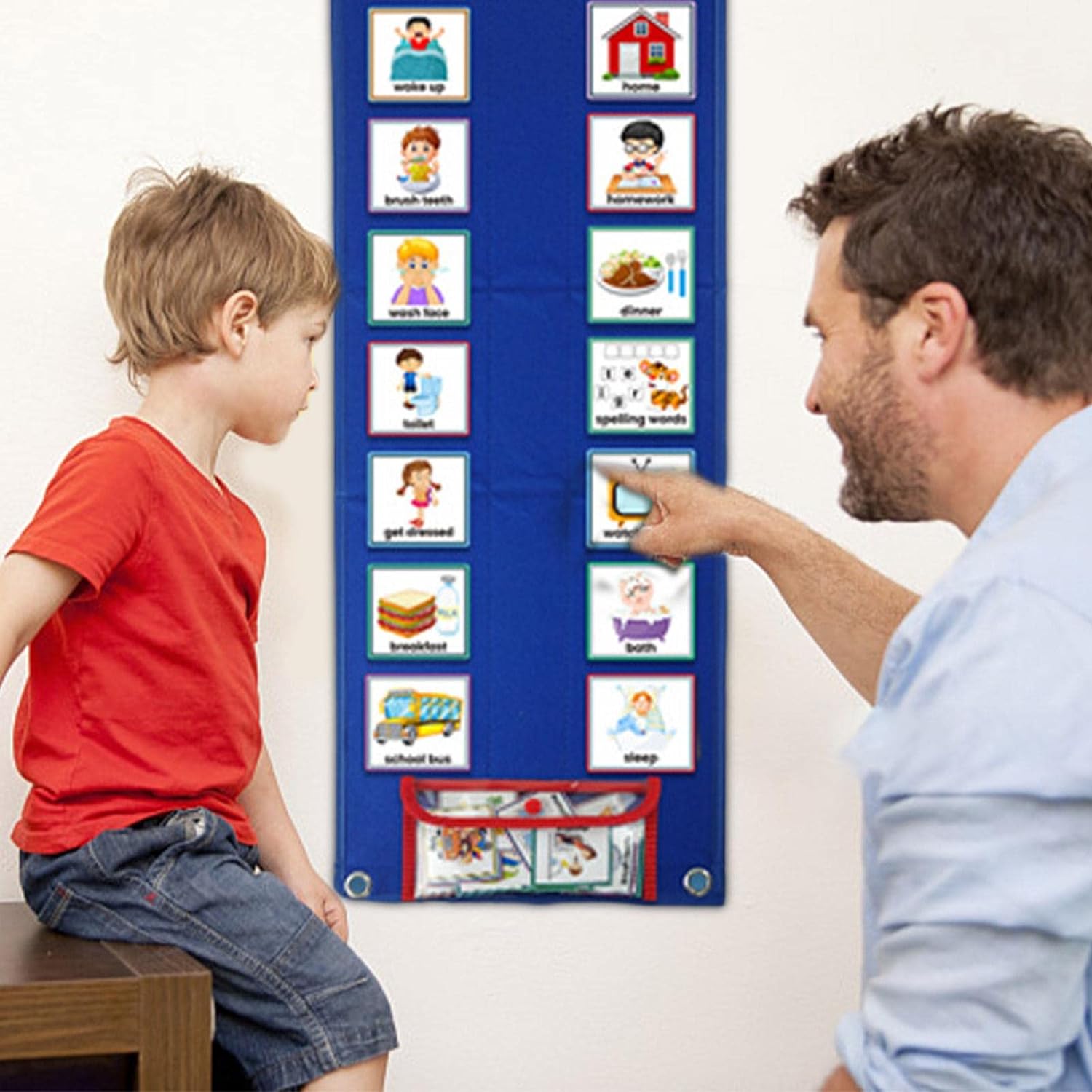 Kids Visual Schedule Calendar Chart - Image 2